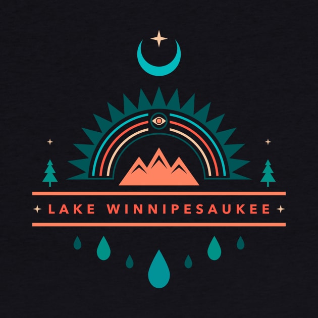 Lake Winnipesaukee boho by LeapDaze